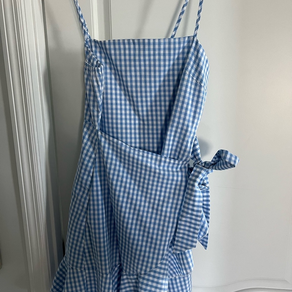 Blue dress
